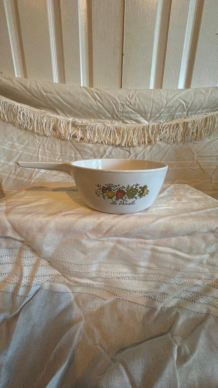 Vintage CorningWare spice of Life  Saucepan | Model P-82-B no lid